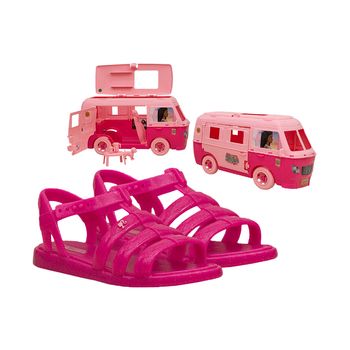 Sandalia-Barbie-Kids-Rosa-Escuro-Glitter-com-Acessorios-|-Grendene-Tamanho--28---Cor--ROSA-ESCURO-GLITTER-0